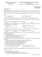 Gói 3 tuyển chọn đề vật lí tỉnh Gia Lai 2015 (có đáp án) (11)