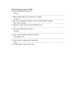 Đề thi viết lại câu anh 12 số 50B