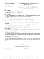 Đề thi toán 11 - sưu tầm đề kiểm tra, thi học kỳ, thi học sinh giỏi tham khảo bồi dưỡng (177)