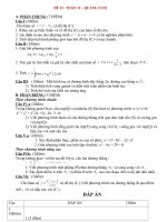 ĐỀ 12  LUYỆN THI ĐẠI HỌC MÔN TOÁN QUẢNG NAM
