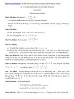 Đề luyện thi THPT quốc gia môn Toán số 9