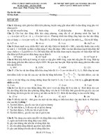 THI THỬ THPT QUỐC GIA LẦN 1-PHÁT TRIỂN GIÁO DỤC AN SƠN (HẠ LONG - QUẢNG NINH) môn vật lý  (2)