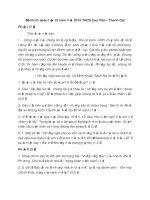 Đề thi thử vào lớp 10 môn Văn 2015 THCS Cao Viên - Thanh Oai