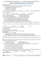 Đề và đáp án chi tiết thi thử Tốt Ngiệp Trung Học Phổ Thông số 3 môn Vật Lí trên DAYHOCVATLI.NET