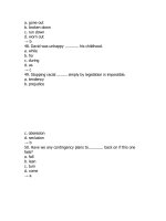 Tổng hợp câu hỏi trắc nghiệm môn Tiếng Anh có đáp án (12)