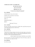 Đề thi học kì 2 lớp 9 môn Văn tỉnh Khánh Hòa năm 2015