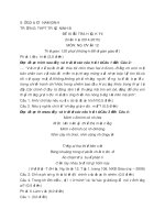 Đề thi học kì 2 lớp 12 môn Văn - THPT Trực Ninh B năm 2015