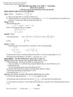 Đề thi thử đại học môn Toán có đáp án 2