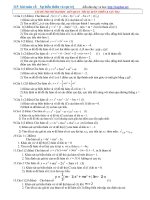 Lớp 12 - 115 bài toán biến thiên - cực trị