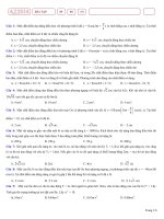 Đề bài tập 2014 - 05 môn vật Lý