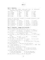 Đề thi thử môn Tiếng Anh (10)