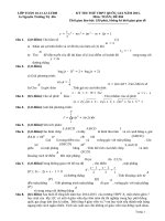 Đề luyện thi THPT Quốc gia môn toán số 47