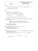 Đề kiểm tra học kì 2 môn Toán lớp 10 (17)