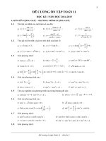 Đề thi toán 11 - sưu tầm đề kiểm tra, thi học kỳ, thi học sinh giỏi tham khảo bồi dưỡng (60)