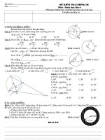 kiểm tra 1 tiết chương 3 hình 9