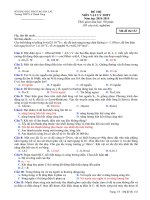 Đề thi thử đại học môn vật lí tỉnh Gia Lai 2015 (1)