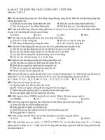 Thi thử tốt nghiệp 12 Nâng Cao (Phạm Hồng Phong, Điện Biên) môn Vật Lí