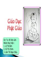 TIỂU LUẬN LỊCH SỬ GIÁO DỤC THẾ GIỚI Lịch sử giáo dục của Phật Giáo