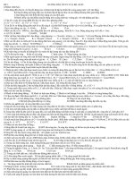 Đề thi thử tốt nghiệp theo Hướng dẫn ôn thi của Bộ môn Vật Lí