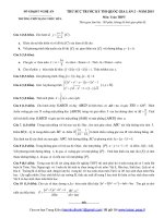 Đề thi thử THPT quốc gia chọn lọc số 87.2015