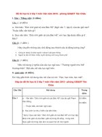 Đề thi học kì 2 lớp 7 môn Văn năm 2015 - phòng GD&ĐT Tân Châu