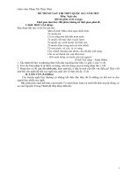 Đề thi thử đại học môn Ngữ văn chọn lọc số 37
