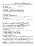 đề thi thử môn vật lí lần 1 Diễn đàn vật lí phổ thông