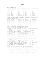 Đề thi thử môn Tiếng Anh (12)