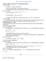 ĐỀ 11  LUYỆN THI ĐẠI HỌC MÔN TOÁN QUẢNG NAM