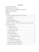 Biện pháp rèn luyện kỹ năng giao tiếp Tiếng Anh cho sinh viên khoa Quản lý – Học viện Quản lý Giáo dục