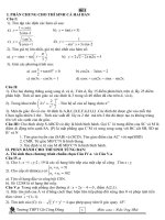 Đề thi toán 11 - sưu tầm đề kiểm tra, thi học kỳ, thi học sinh giỏi tham khảo bồi dưỡng (31)