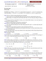 đề ôn thi đh 2015 vật lý dễ và chuẩn, đề 2