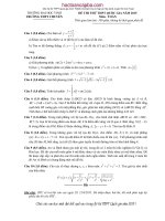 Đề thi thử ĐH Vinh lần 4 2015 kỳ thi THPT QG môn Toán