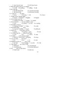 Tổng hợp câu hỏi trắc nghiệm môn tiếng anh lớp 9 (2)