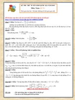 Đề thi thử THPT quốc gia môn Toán chọn lọc số 33