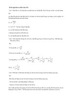 Đề và đáp án kiểm tra học kì 1 Vật lý 10