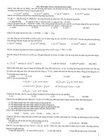 tốc độ phản ứng cân bằng hóa học