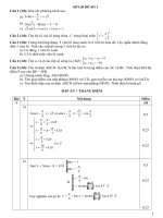 Đề thi toán 11 - sưu tầm đề kiểm tra, thi học kỳ, thi học sinh giỏi tham khảo bồi dưỡng (221)