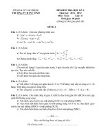 Đề thi toán 11 - sưu tầm đề kiểm tra, thi học kỳ, thi học sinh giỏi tham khảo bồi dưỡng (11)