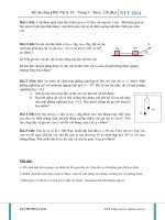 chuyên bạc liêu đề thi học sinh giỏi vật lý 10