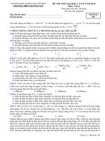 ĐỀ THI THỬ LẦN II NĂM 2014 CHUYÊN YÊN BÁI CÓ ĐÁP ÁN môn vật lý (6)