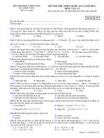 Gói 3 tuyển chọn đề vật lí tỉnh Gia Lai 2015 (có đáp án) (12)