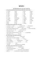 đề ôn thi hsg anh 8, đề 5