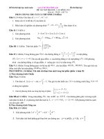Đề ôn thi đại học môn Toán số 79