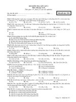 Đề hoá lớp 11 - sưu tầm đề kiểm tra, thi học sinh giỏi hoá học lớp 11 tham khảo bồi dưỡng (127)