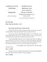 Đề thi học kì 2 lớp 9 môn Văn 2015 Gò Vấp