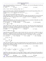 Đề thi thử THPT quốc gia môn vật lý (có đáp án) tham khảo (1)
