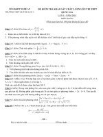 đề thi thử toán thpt quốc gia năm 2015, số 6