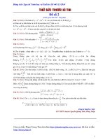 Đề thi thử THPT quốc gia chọn lọc số 4.2015