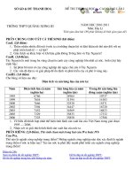 Đề thi thử đại học môn Địa Lý (19)